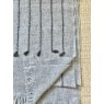 Oats & Rice Seedling Cashmere Scarf Pewter