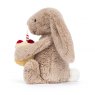 Jellycat Bashful Beige Birthday Bunny
