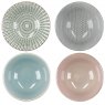 KitchenCraft Bowls Set of 4 - Floral Design