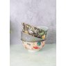 KitchenCraft Bowls Set of 4 - Floral Design