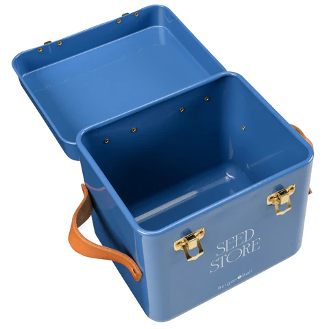 Burgon & Ball Collector Mini Seed Store - Cotswold Blue