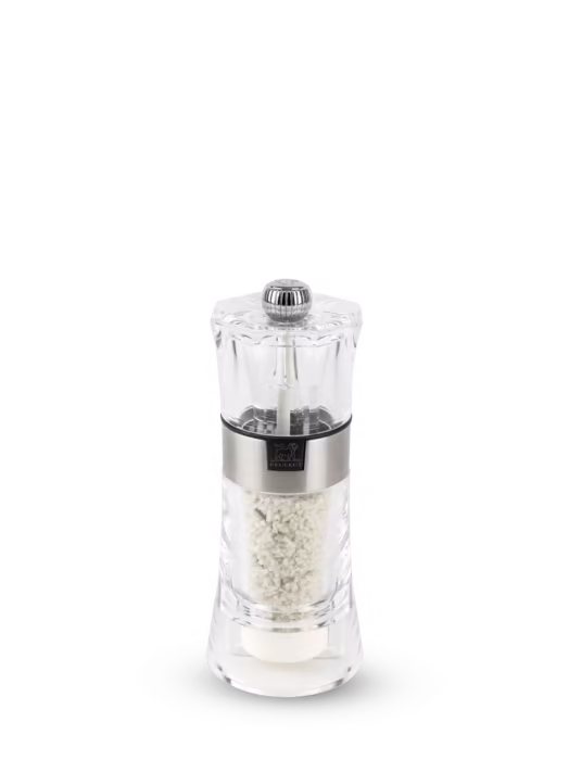 Peugeot Oslo Manual Wet Salt Mill in Acrylic 14cm