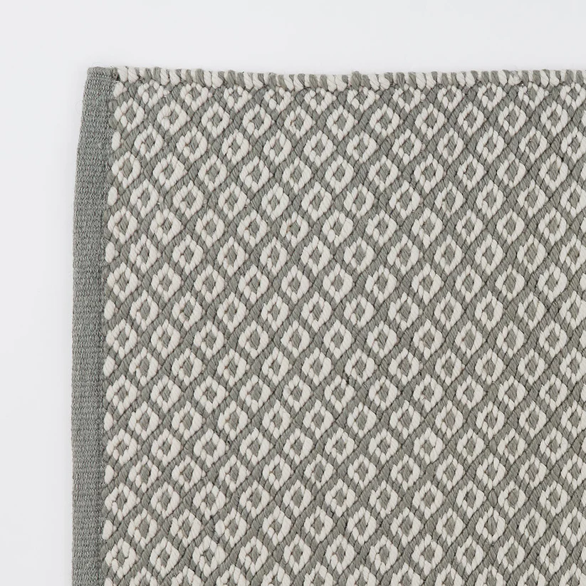 Weaver Green Thistle Rug Dove Grey 90x60cm