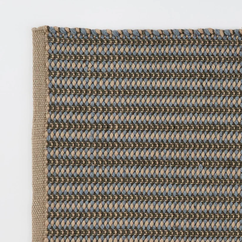 Weaver Green Dartmouth Pigeon Stripe Rug 90x60cm