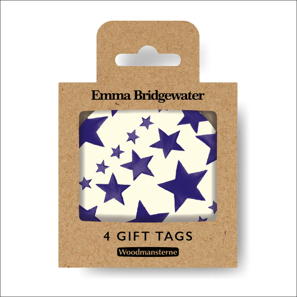 Emma Bridgewater Blue Stars Tags
