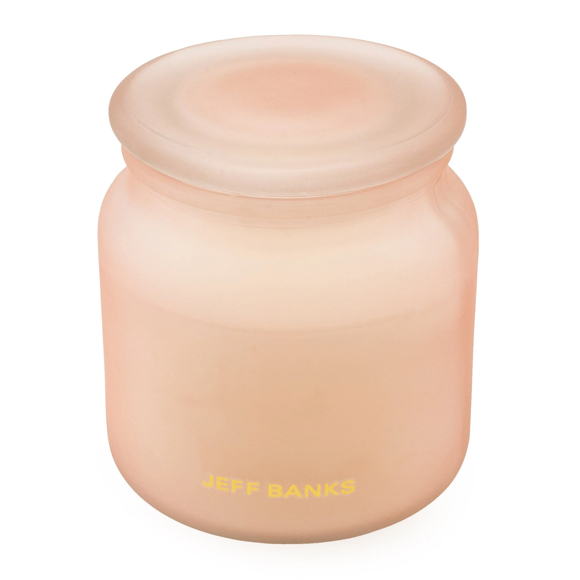 Jeff Banks Ceramic Flower Candle Pot - Blush