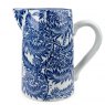 Candlelight Milk Jug Blue/White 23cm