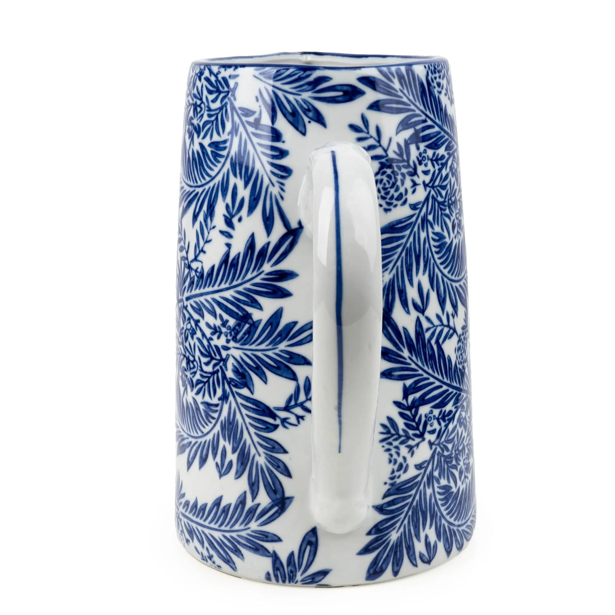 Candlelight Milk Jug Blue/White 23cm
