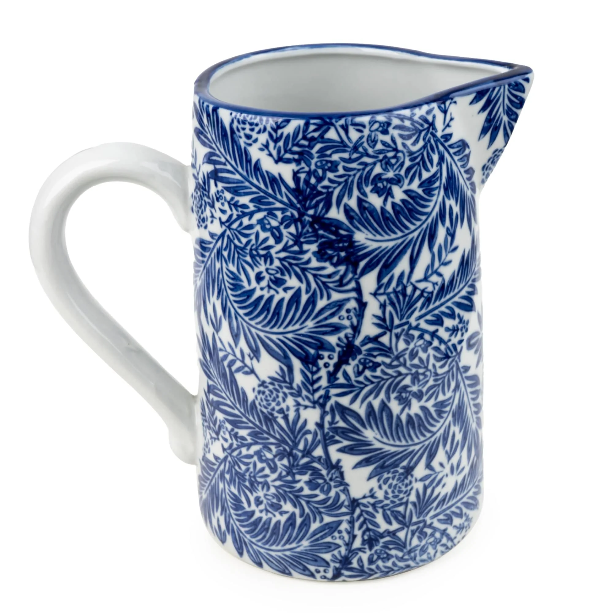 Candlelight Milk Jug Blue/White 23cm