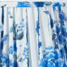 Pacific Kyoto Flower Pleated Shade - Cobalt