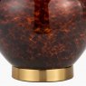 Pacific Lucien Tortoiseshell Glass Table Lamp
