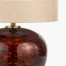 Pacific Lucien Tortoiseshell Glass Table Lamp