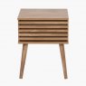Pacific Larvik Natural Eucalyptus Wood 1 Drawer Unit