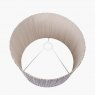 Pacific Vienna Blue Chevron Mushroom Pleat Lampshade