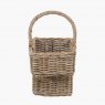 Pacific Tobs Grey Kubu Rattan Stair Basket Large