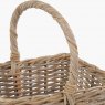 Pacific Tobs Grey Kubu Rattan Stair Basket Large