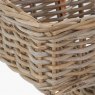 Pacific Tobs Grey Kubu Rattan Stair Basket Large