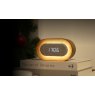 Gingko Lumos Clock - Oval Walnut