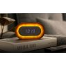 Gingko Lumos Clock - Oval Walnut