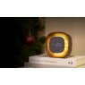 Gingko Lumos Clock - Square Walnut
