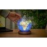 Gingko Atlas Globe Lamp - Mini Dark Blue