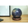 Gingko Atlas Globe Lamp - Mini Dark Blue