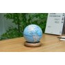 Gingko Atlas Globe Lamp - Mini Sky Blue