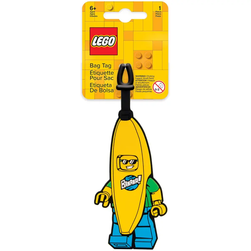 LEGO Minifigures Bag Tag Banana Guy