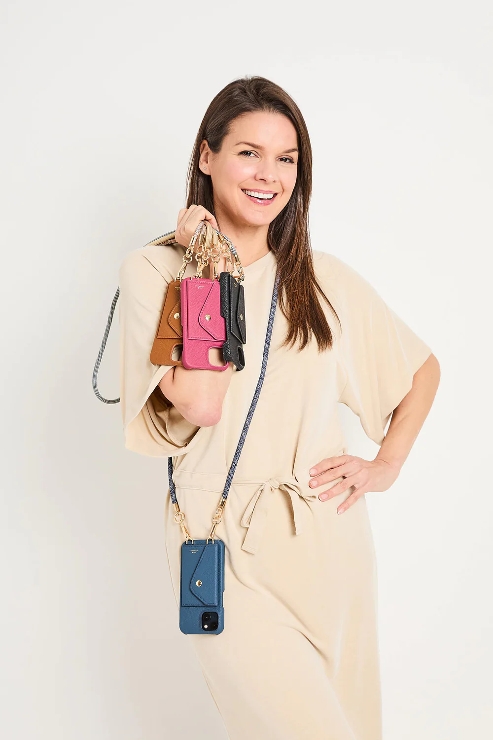 Elie Beaumont Leather iPhone Case - Teal