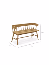 Garden Trading Garden Trading Bramley Bench Natural