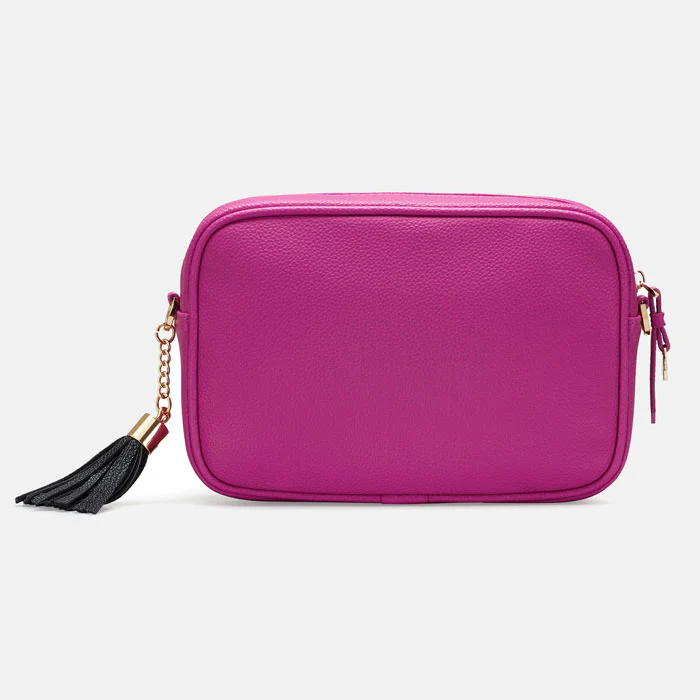 Sara Miller Camera Crossbody Bag - Pink Botanic