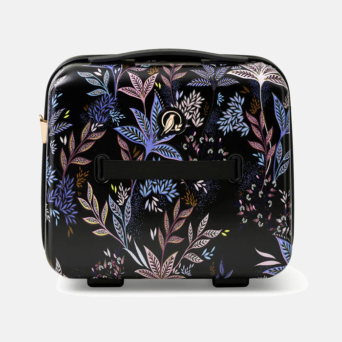 Sara Miller Vanity Case - Black Botanic