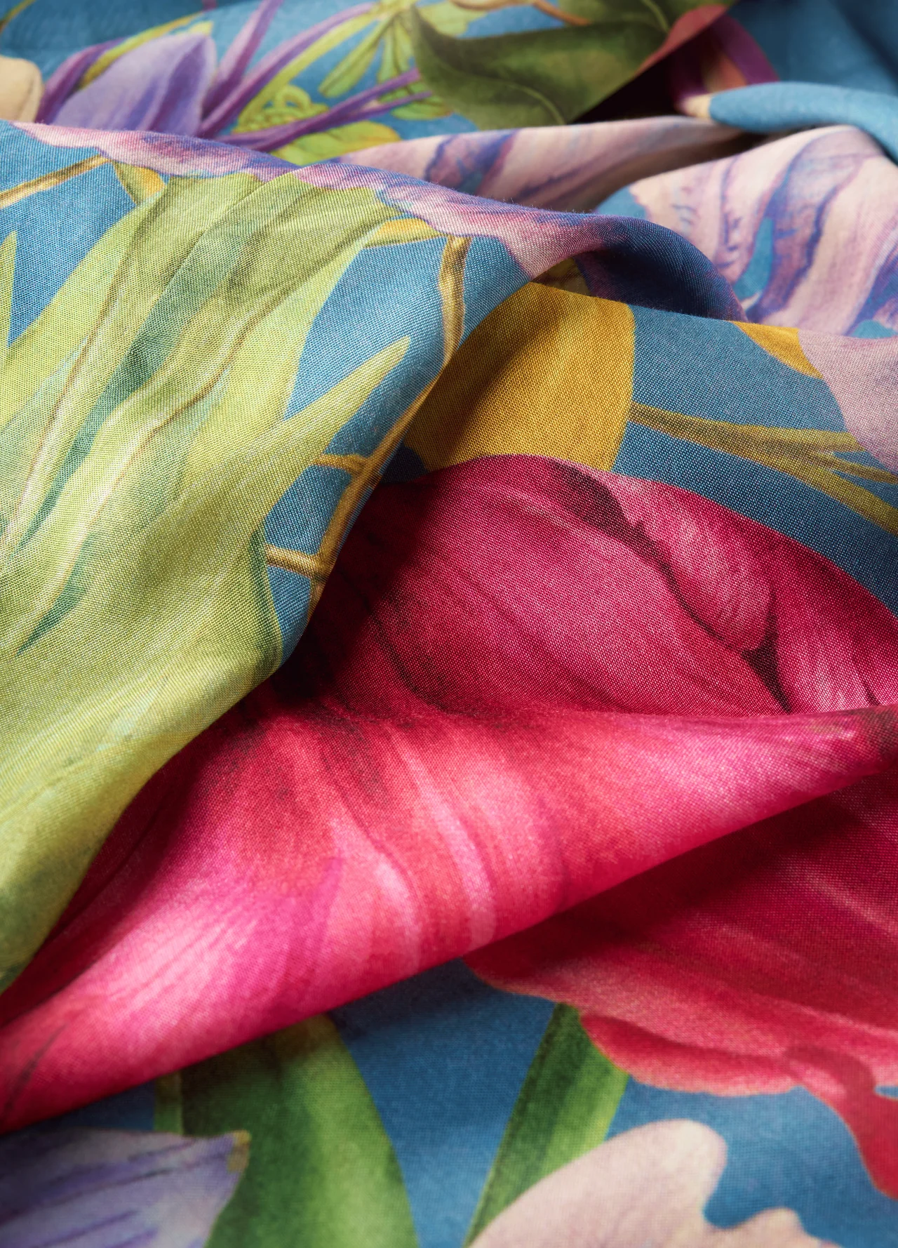Powder Kimono Gown Floral Study - Petal