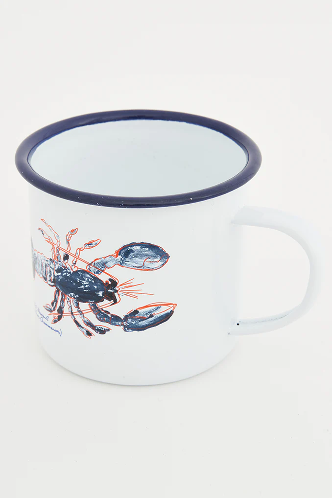 Batela Enamel Mug - Lobster
