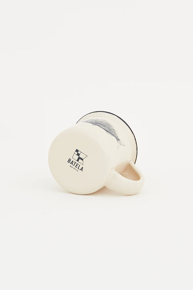 Batela Enamel Mini Espresso Mug - Fish
