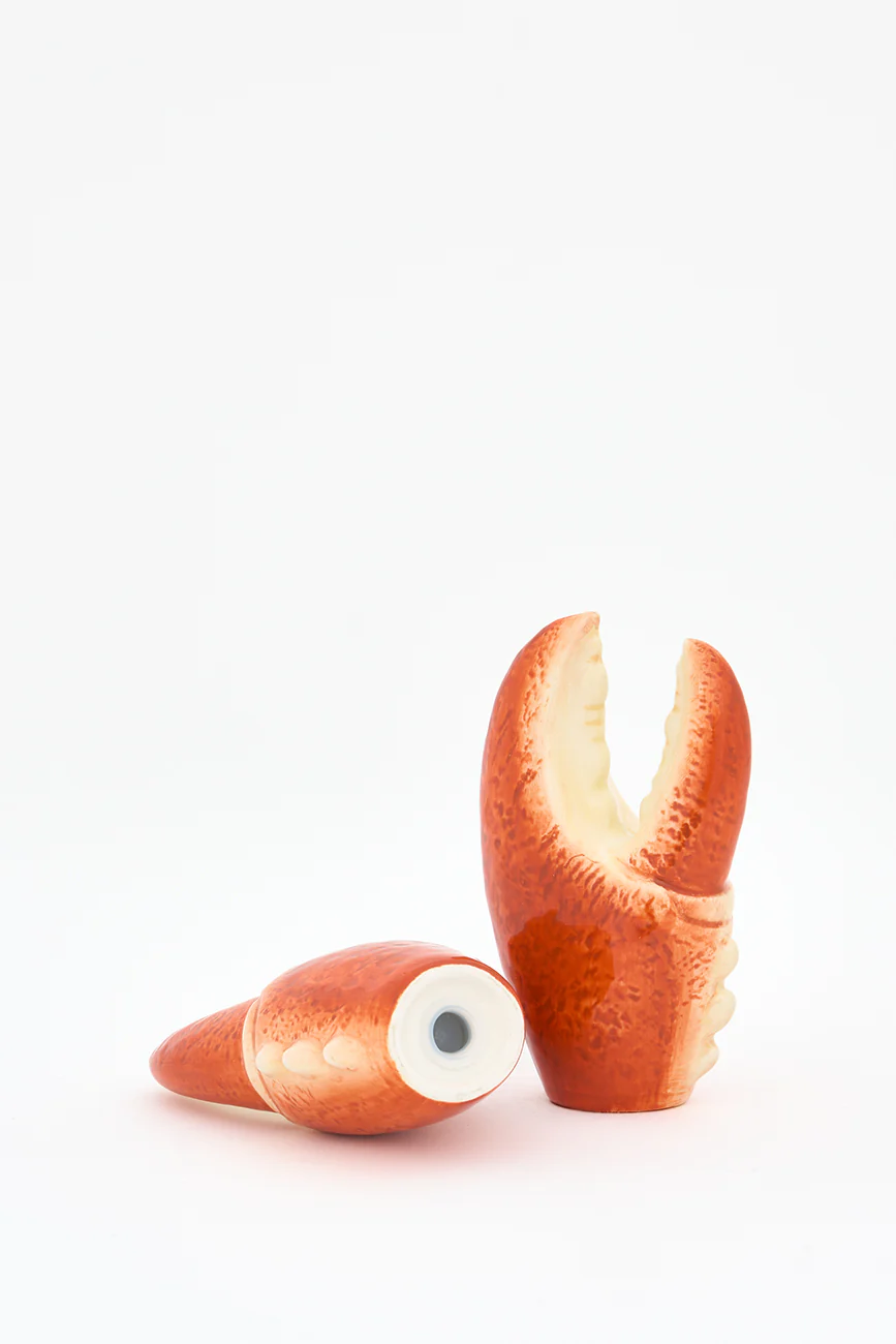 Batela Dolomite Lobster Claws Salt & Pepper Shaker Set