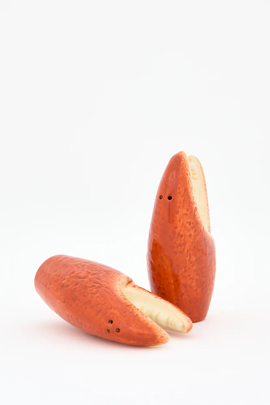 Batela Dolomite Lobster Claws Salt & Pepper Shaker Set