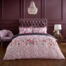 Sara Miller Ditsy Floral White/Deep Mulberry Bedding