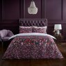 Sara Miller Ditsy Floral White/Deep Mulberry Bedding
