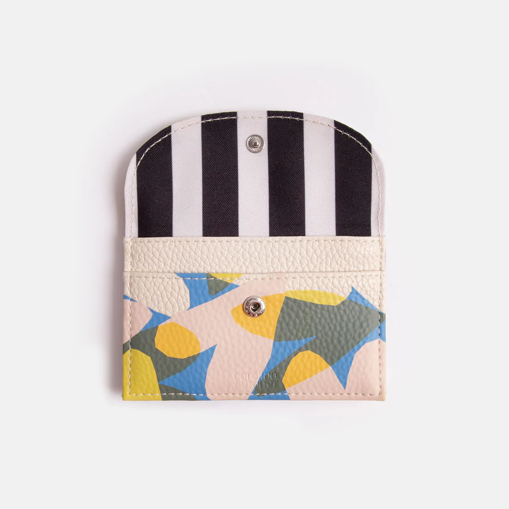 Caroline Gardner Confetti Hearts Cardholder Coin Purse