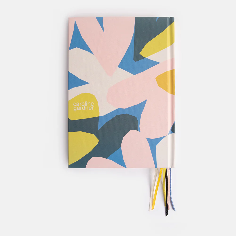 Caroline Gardner Confetti Hearts Multi Ribbon Notebook