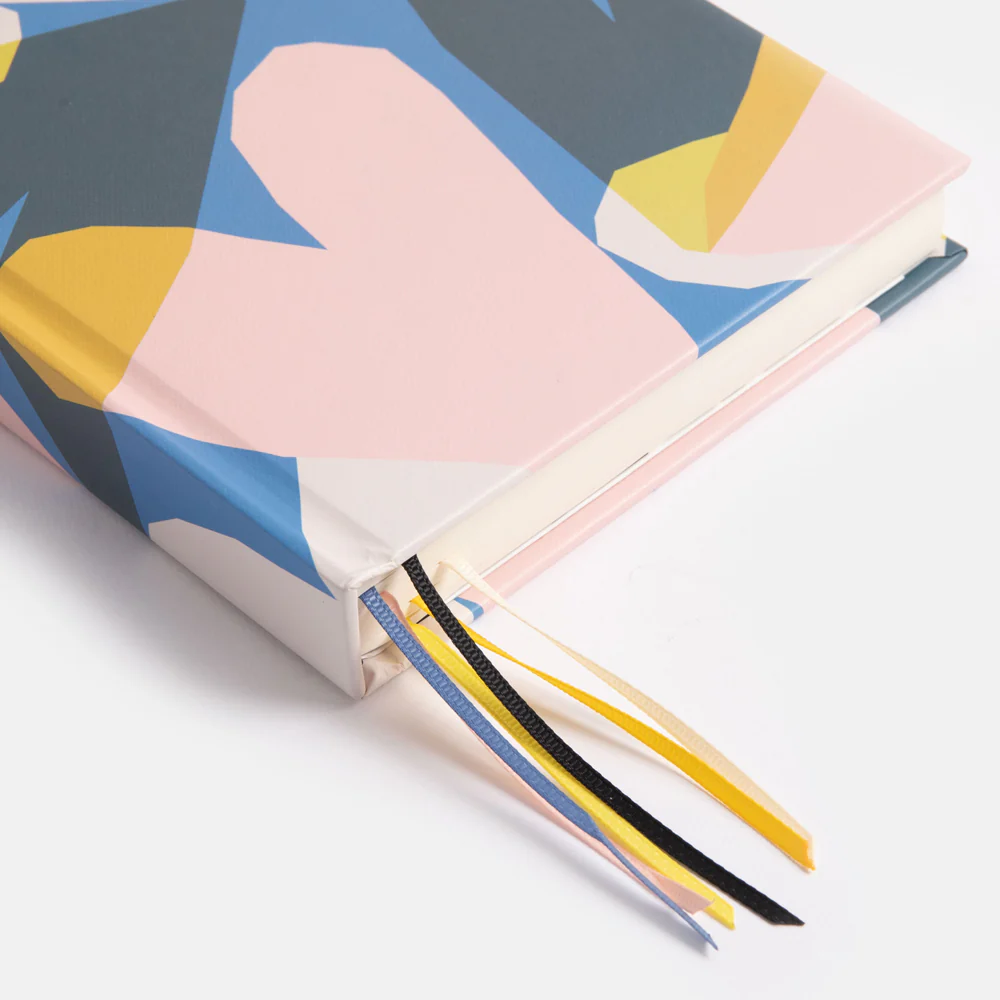 Caroline Gardner Caroline Gardner Confetti Hearts Multi Ribbon Notebook