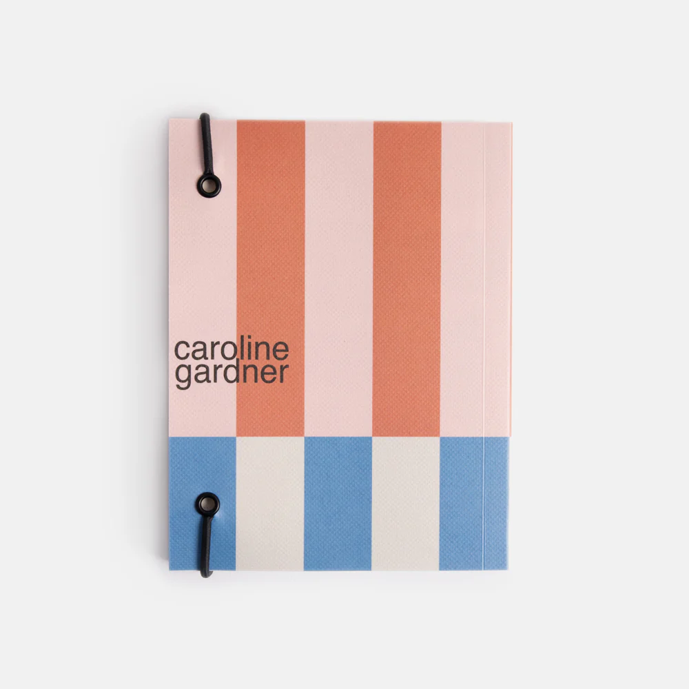 Caroline Gardner Offset Stripe Small Chunky Notebook
