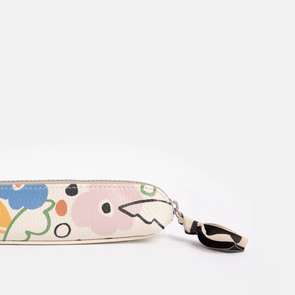 Caroline Gardner Abstract Botanical Pencil Case