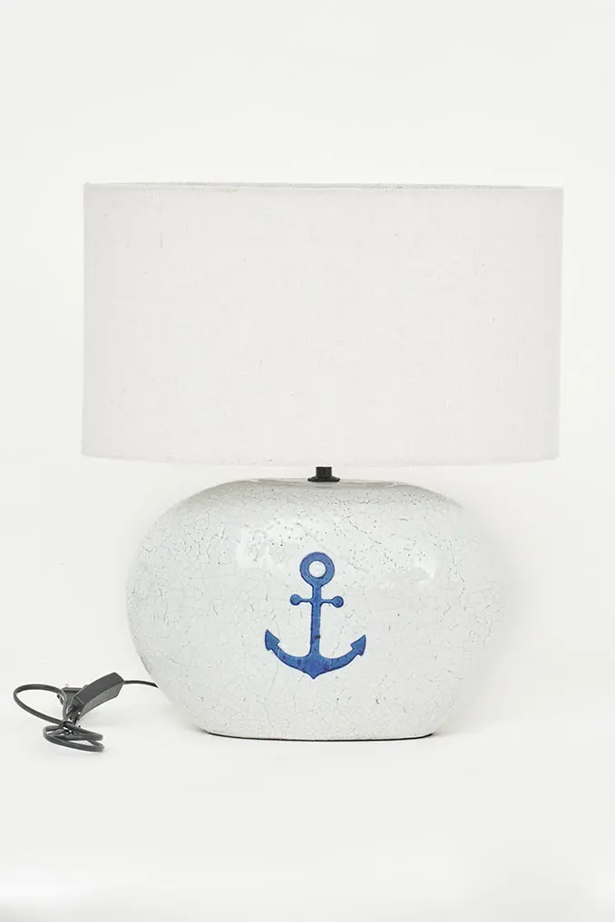 Batela Anchor Terracotta Lamp - Large