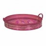 Sara Miller India Scalloped Archways Large Handle Tray
