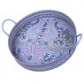 Sara Miller Filigree Large Handled Tray