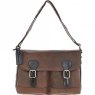 Ashwood Leather Messenger Bag Oily Brown Edward
