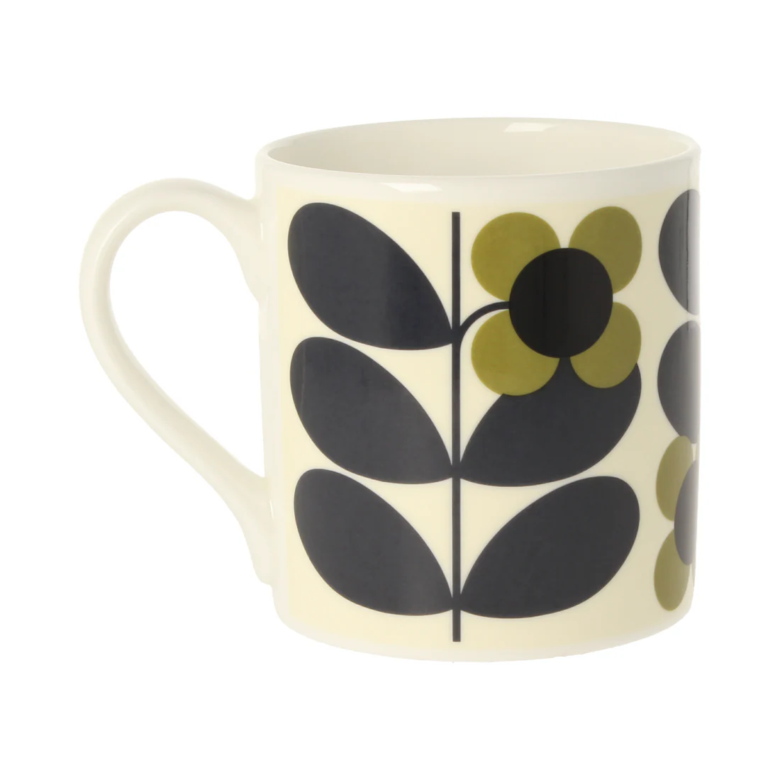 Orla Kiely Stem Bloom Green Mug 350ml