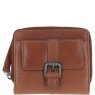 Ashwood Leather Multi Compartment Purse - Tan P-60